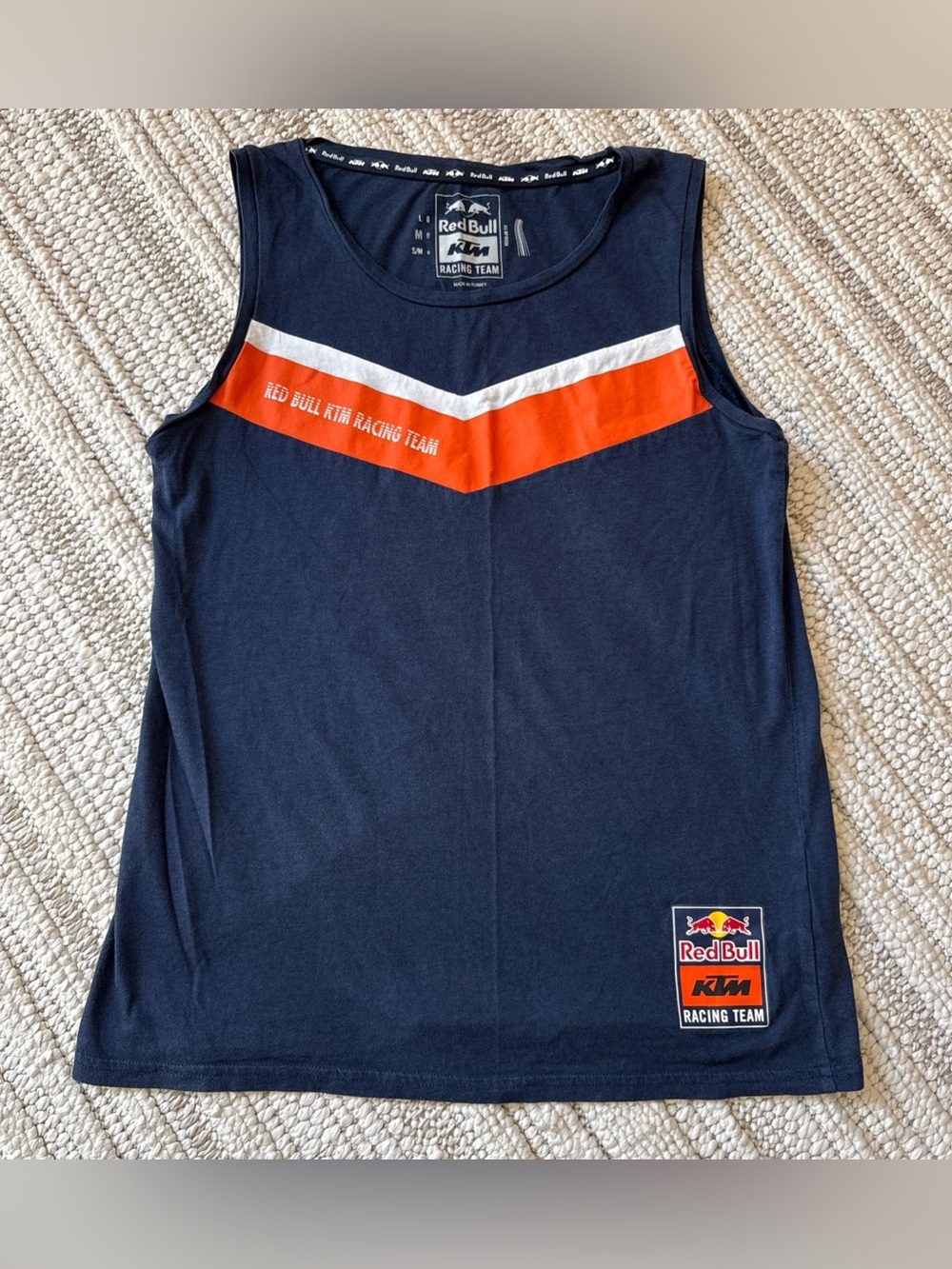 Redbull KTM Racing Team Tank Regular Fit Shirt Size Small Men’s Tank Top Moto